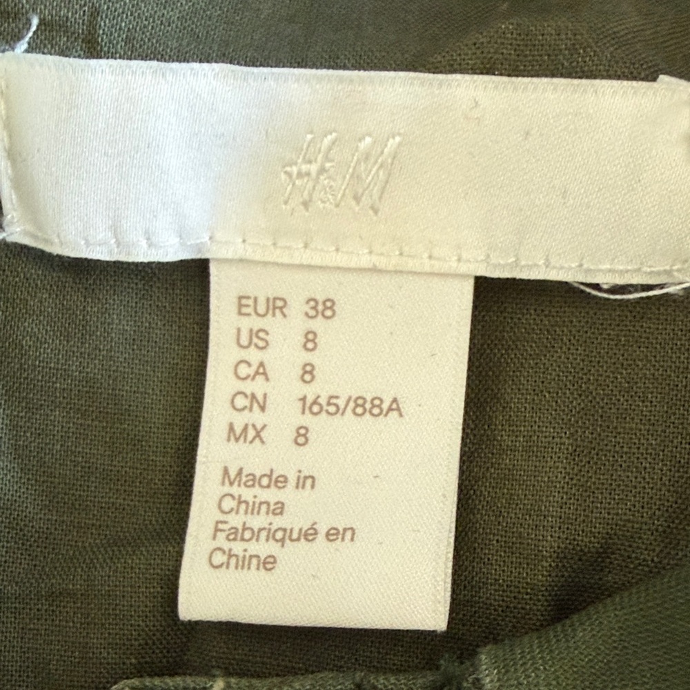 H&M Olive Utility Field Jacket - Picture 2 of 9